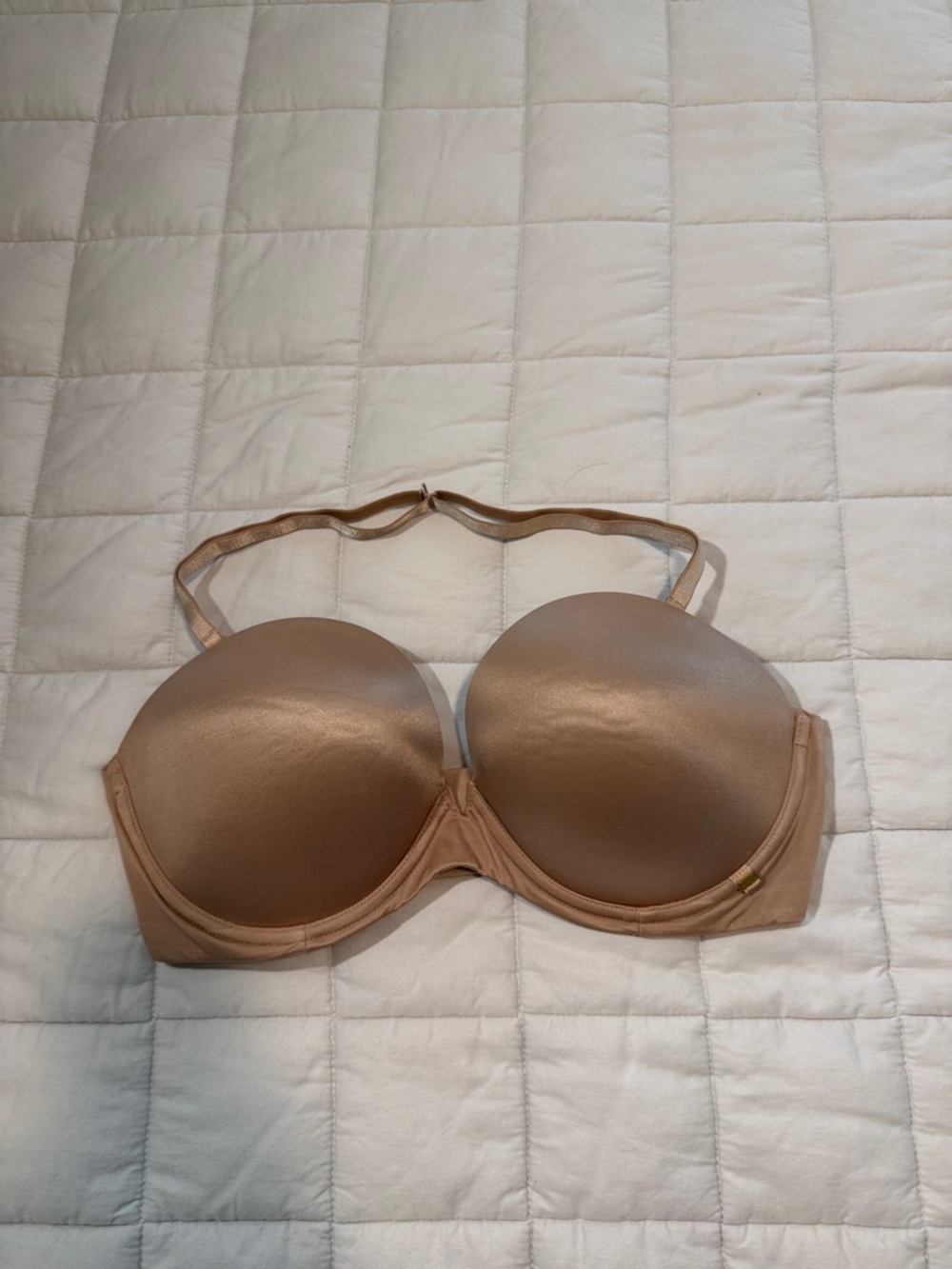 Victoria’s Secret Nude Interchangeable Strap Bra - Smooth Support.